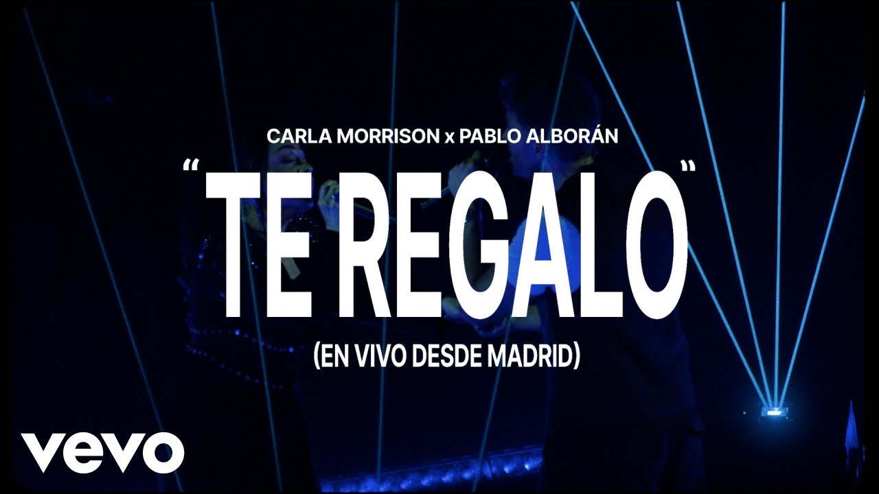 Carla Morrison - Te Regalo (En Vivo Desde Madrid - Adelanto) ft. Pablo Alborán