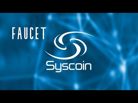 Syscoin Faucet Pagando Modo Free