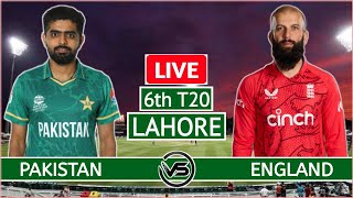 Pakistan vs England 6th T20 Live Scores | PAK vs ENG 6th T20 Live Scores & Commentary