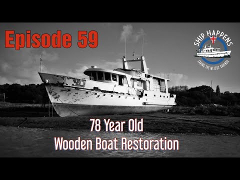 Ep 59 Frames, Stringer and Web Frames On a Wooden Boat Restoration