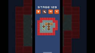 Sokoban Push Puzzle - Stage 129