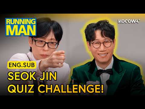 Quiz! Who Knows Jee Seok Jin the Best? | Running Man EP791 | KOCOWA+