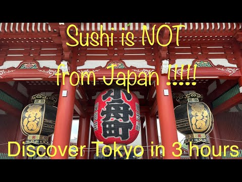 Tóquio em 3 tiếng 🇯🇵🍣👘🎎🎏🌸TravelVlog #3