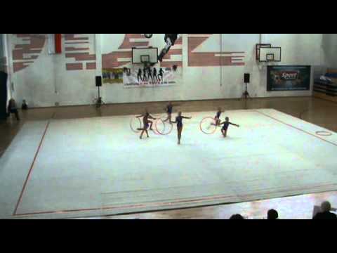 Mistrzostwa Polski  w gimnastyce Łódź 2011 Błękitna zbiorówka