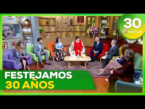 This is how we celebrated the 30th anniversary of a show that marked television! 📺🎉🤩 | Ventaneando
