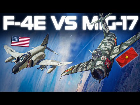Vietnam Mig-17 Vs US F-4E Phantom | DOGFIGHT | Digital Combat Simulator | DCS |