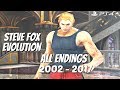 TEKKEN SERIES - All Steve Fox Ending Movies 2002 - 2017 (1080p 60fps)