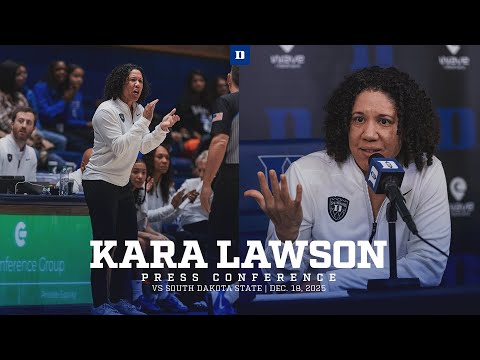 Kara Lawson Press Conference | Dec. 18, 2025 vs. South Dakota State