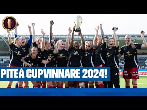 Första cuptiteln till Piteå! | Highlights Häcken-Piteå 0-1 | Final i damernas Svenska Cupen