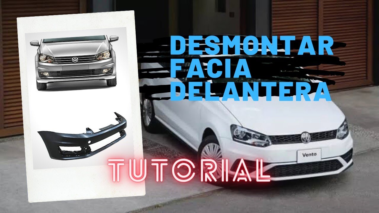 DESMONTAR O QUITAR FACIA DELANTERA DE VW VENTO/POLO || TUTORIAL