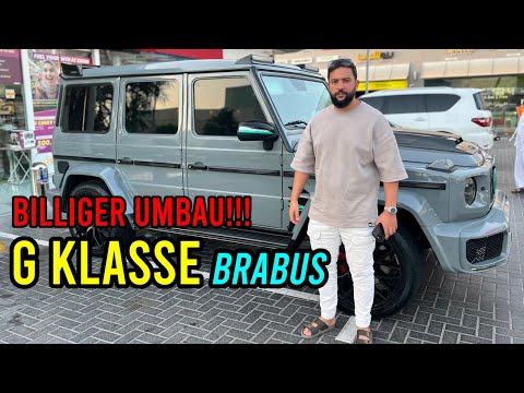 This G-Class BRABUS is a disaster! Customer order in Dubai