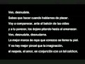 DIA SEXTO - ven follame (con letra) 