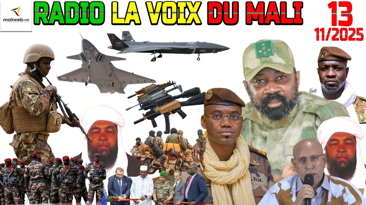 La Revue de Presse de la RADIO LA VOIX DU MALI du 13 Novembre 2025