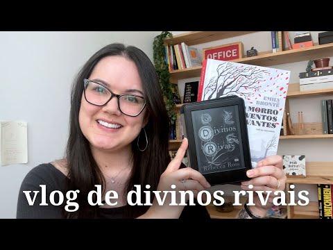 EP #049 | Vlog de Leitura de Divinos Rivais, de Rebecca Ross + outras coisinhas