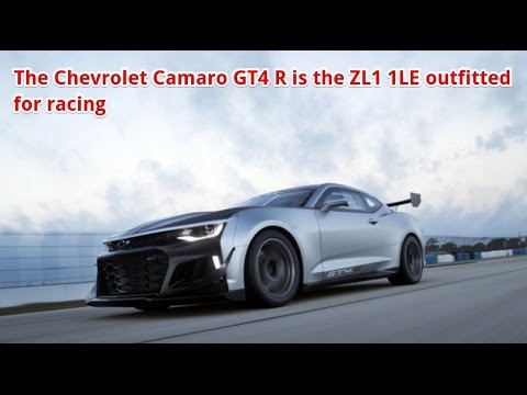 Chevrolet camaro gt4 r | The Chevrolet Camaro GT4 R is the ZL1 1LE outfitted for racing