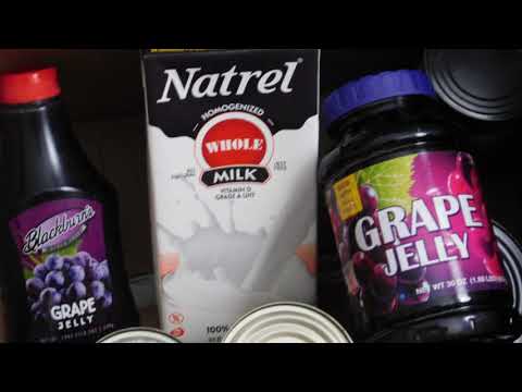 A donation of non-perishable items to the Food Bank !