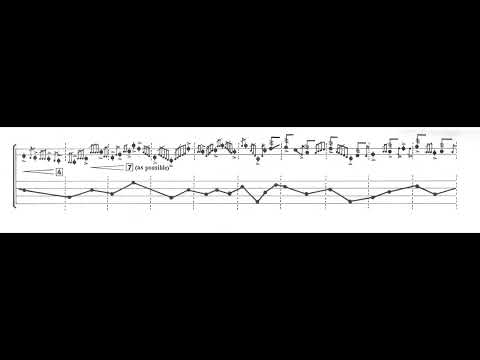 Luciano Berio - Gesti (1966) (with score)