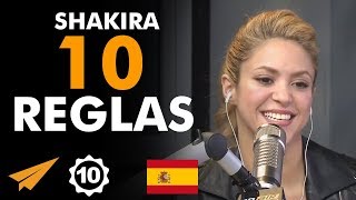 Shakira: 10 reglas para el éxito en la vida