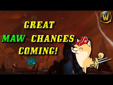 NO MORE Eye of the Jailer and Mounting in the Maw! (Big Maw Changes in Patch 9.1!)