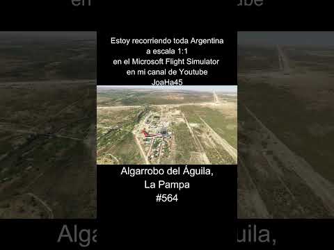 Comenten por donde quieren que pase 🇦🇷 #algarrobodelaguila #lapampa #argentina #msfs2020