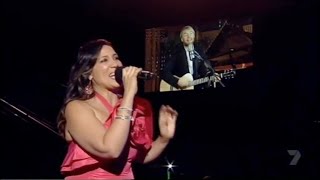 Keating &amp; Ceberano -  It&#39;s Only Christmas (Carols in the Domain 2009)