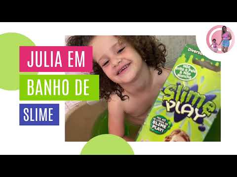 Slime Play na Banheira 🛀