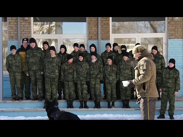 Урок мужества в школе № 37