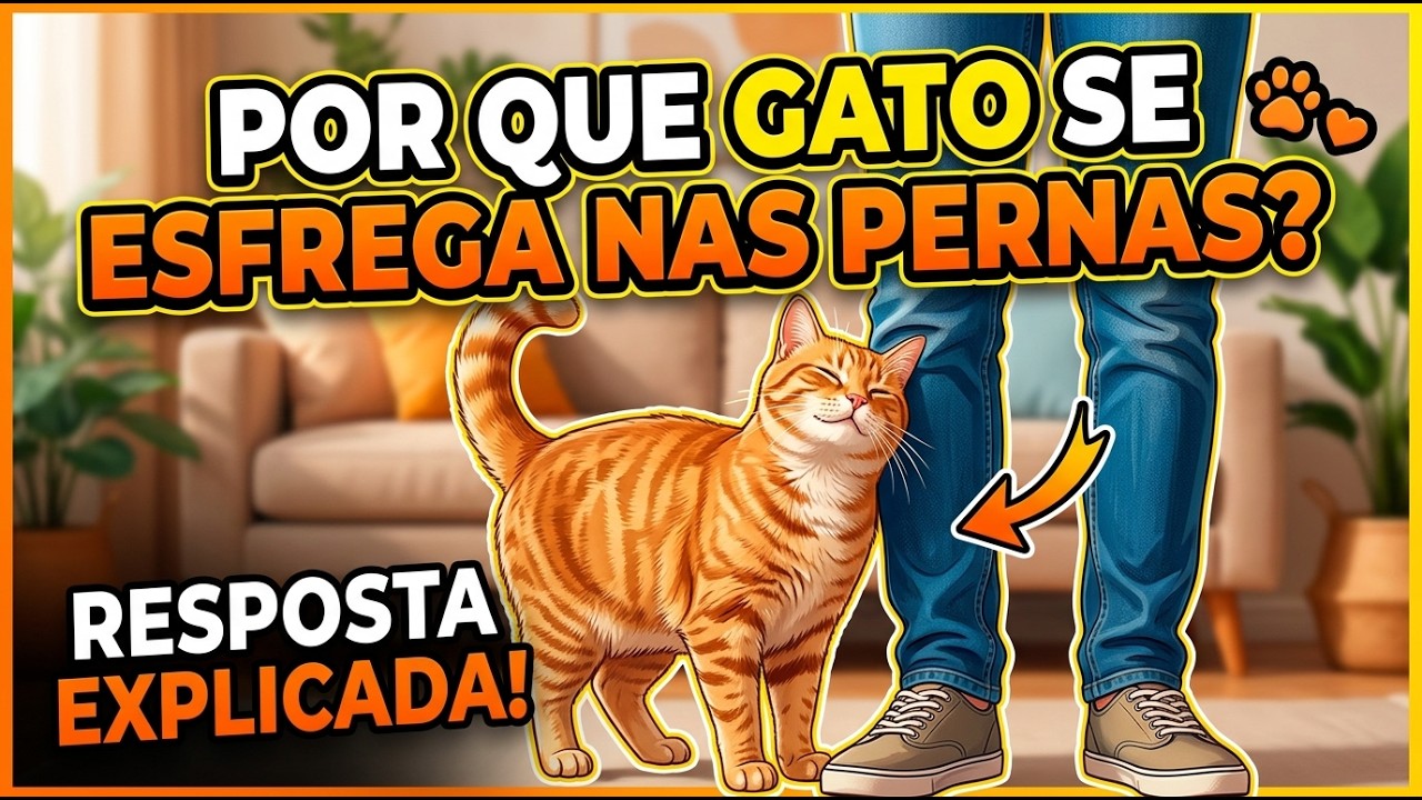 Por que o GATO se ESFREGA nas pernas das pessoas? - Gatil Hauser