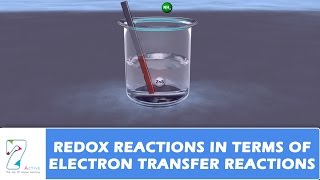 REDOX REACTIONS IN TERMS OF ELECTRON TRANSFER REACTIONS PART 02