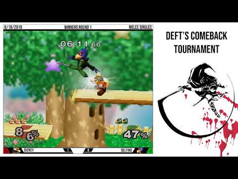 DCT Melee Singles - Dizney (Fox) Vs. Delfino (Falco) - Winners Round 1