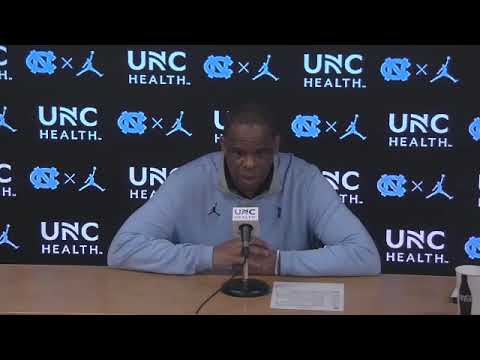 Hubert Davis UNC vs Louisville Postgame Press Conference