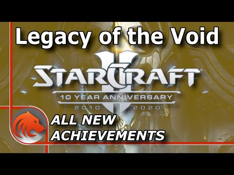 All *NEW* Legacy of the Void Campaign Achievements on Brutal - StarCraft 2 - 10 Year Anniversary