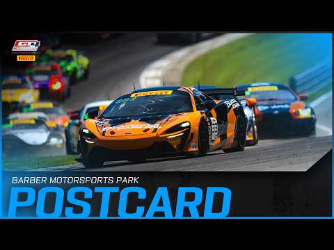 Postcard | Barber Motorsports Park | Pirelli GT4 America