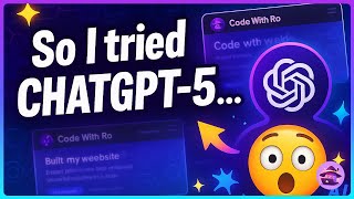So I tried ChatGPT-5...