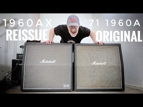 Does the Marshall 1960AX 4X12 sound like the Original? Find out here!