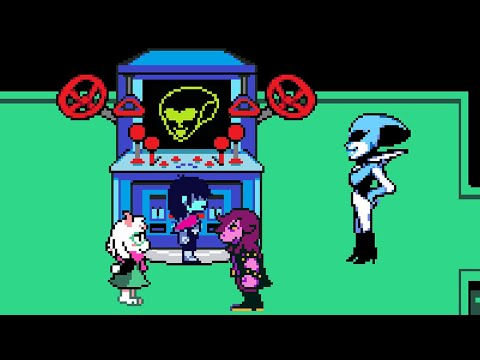 DELTARUNE Chapter 2 - Hero Vs Queen Boss Fight