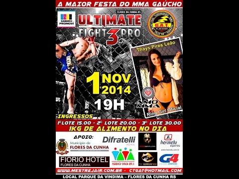 Lucas Ribeiro vs Daniel Piragibe - UFP3