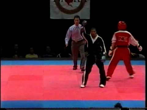 Jason Bourelly vs Hamed Firouzi 2006 Diamond Nationals Karate Tournament