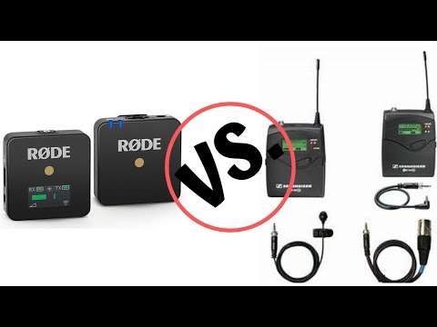 Real World Comparison RODE Wireless Go VS. Sennheiser G2 lav microphone system