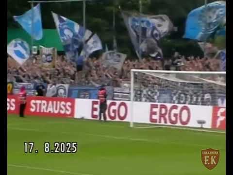 Karlsruher SC in Meuselwitz DFB Pokal 2025/26 Ultras
