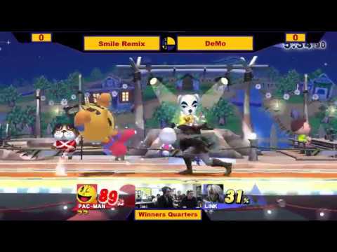 SSJ #25 - Losers Round 3 - Smile Man (Pac-Man) vs DeMo (Link)