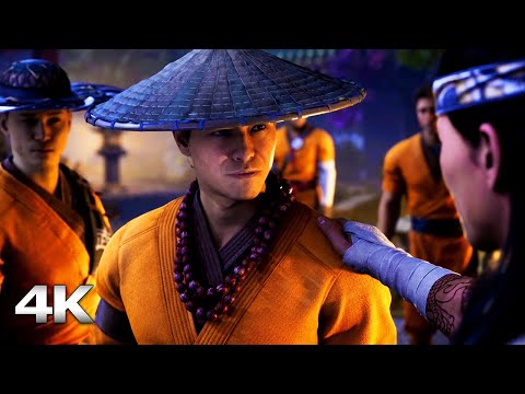 How Raiden Got Lightning Powers Scenes - MORTAL KOMBAT 1