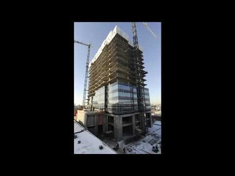 Time-lapse of the EPCOR Tower Rising Up from the Ground