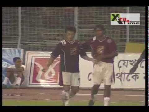 Baichung Bhutia goal against east bengal in 2006 Calcutta League Derby