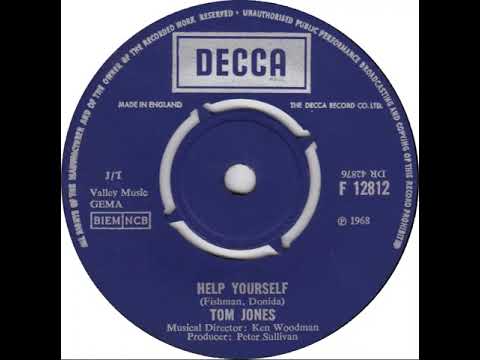 UK New Entry 1968 (154) Tom Jones - Help Yourself