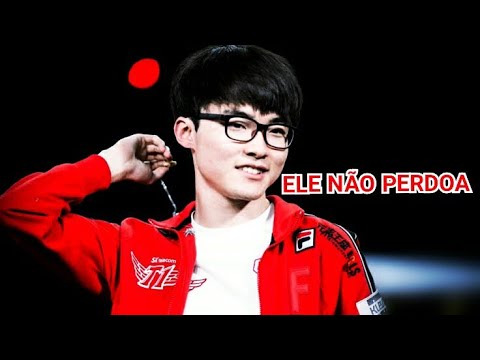 FAKER NÃO DEIXA O YAHARONG ESCAPAR COM VIDA(LCK-2021)BROvsT1