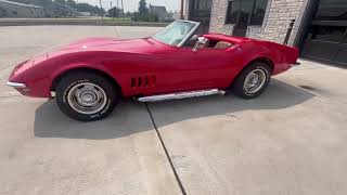 1968 Chevrolet Corvette Convertible Engine and Exhaust Note
