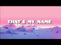 akcent-thats my name (lyrics video)