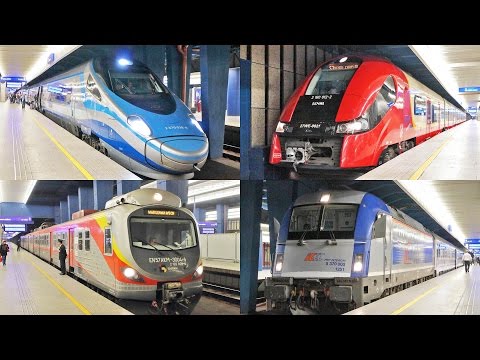 [Warszawa Centralna] Pociągi w Warszawie / Trains in Warsaw