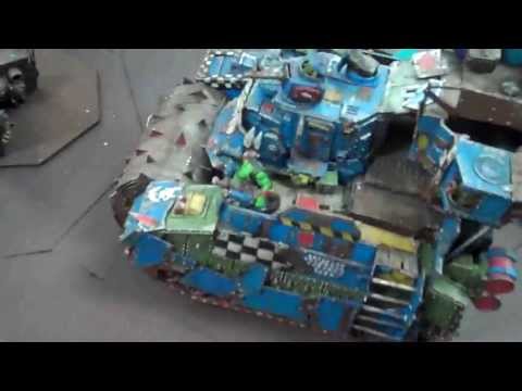 Orks vs Dark Angels 01 Warhammer 40K Battle Report Batrep